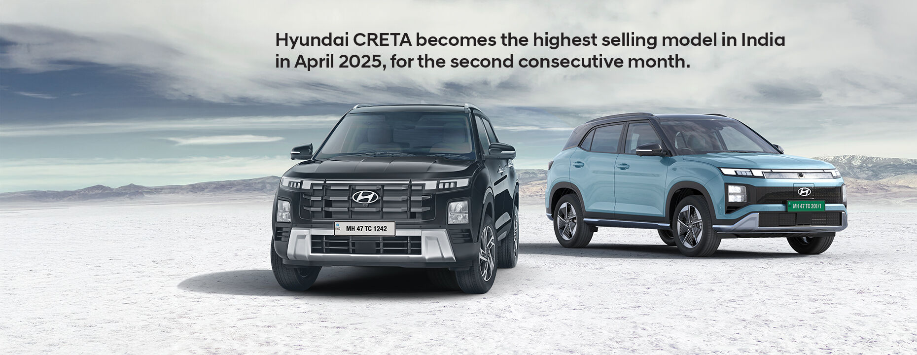 Hyundai CRETA- Highest selling model in India April 2025